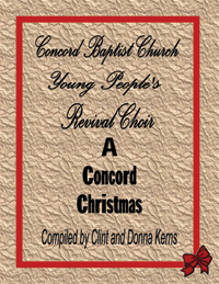 A Concord Christmas digital songbook