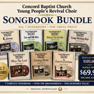 Concord Baptist Church Revival Choir Complete Songbook Bundle