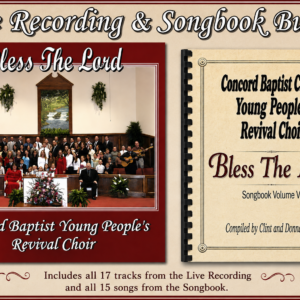 Bless the Lord Recording & Songbook Bundle